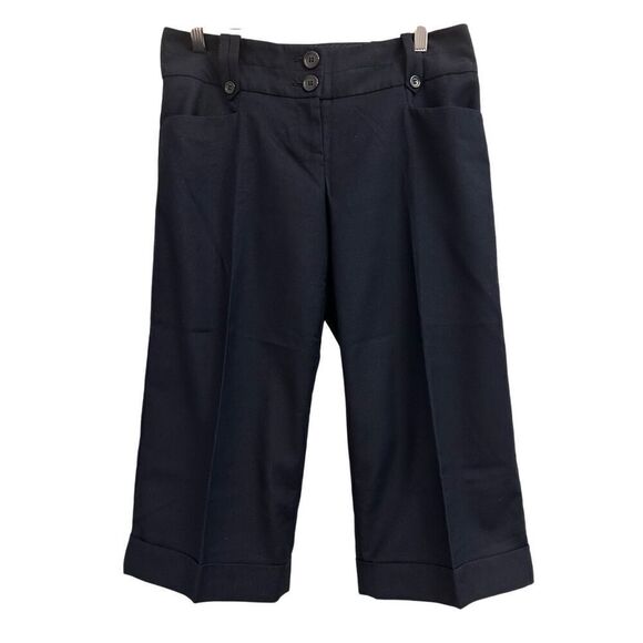 The Limited Wide Leg Cropped Work Pants size 4 - Picture 1 of 8